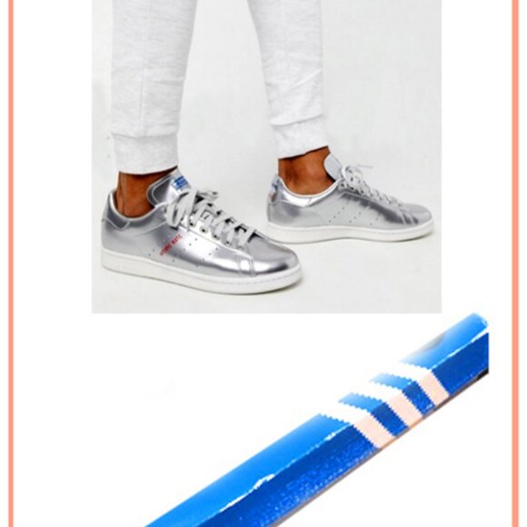 New Rare & Unique Adidas Metallic Color Stan Smith Athletic Shoes/Sneakers main image 8
